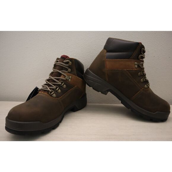 Wolverine W10315 Men's Sz 10M Dark Brown Cabor Waterproof 6" Work Boots - Picture 4 of 16